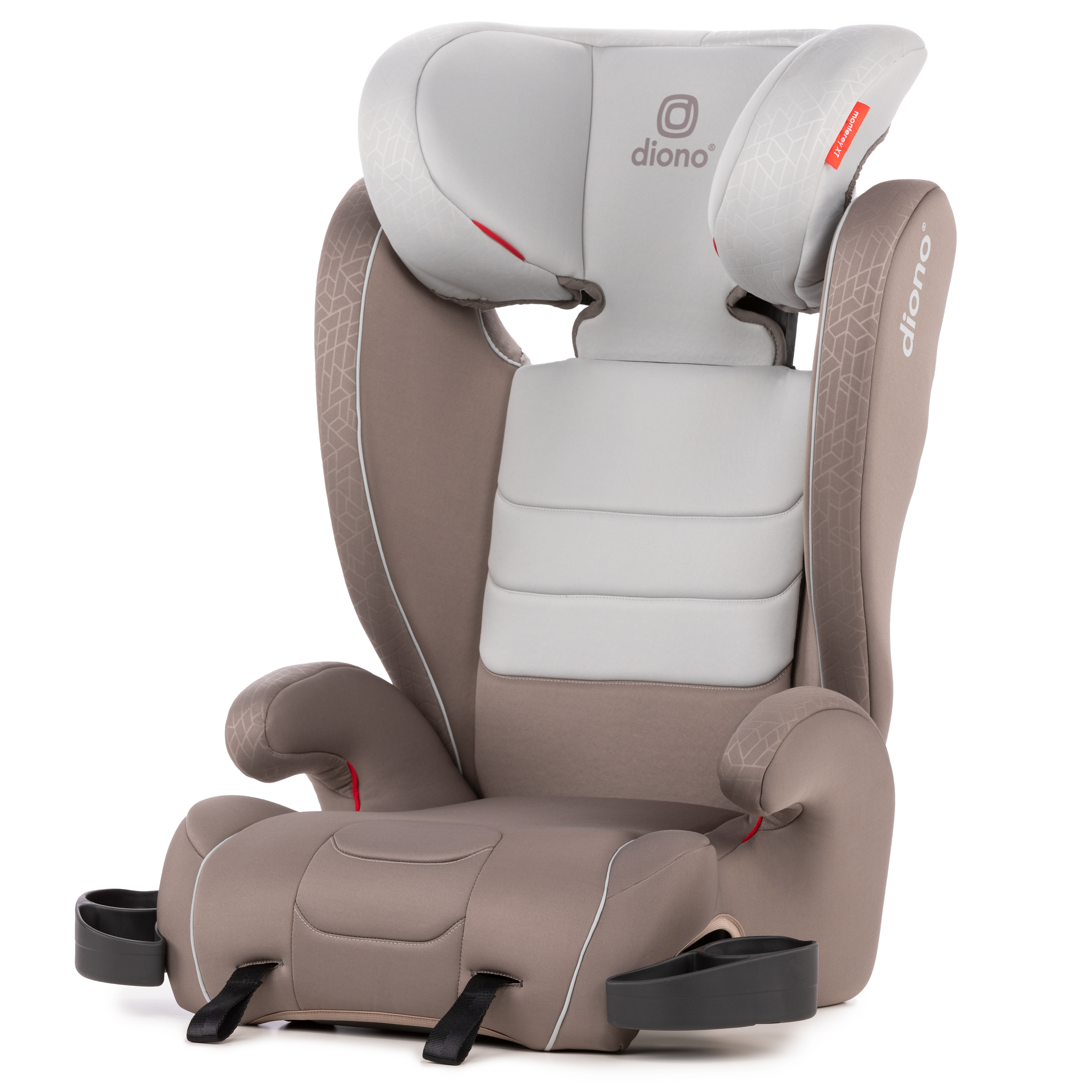 Diono Monterey XT Latch 2-in-1 Expandable Booster Car Seat, Gray Oyster - image 1 of 13