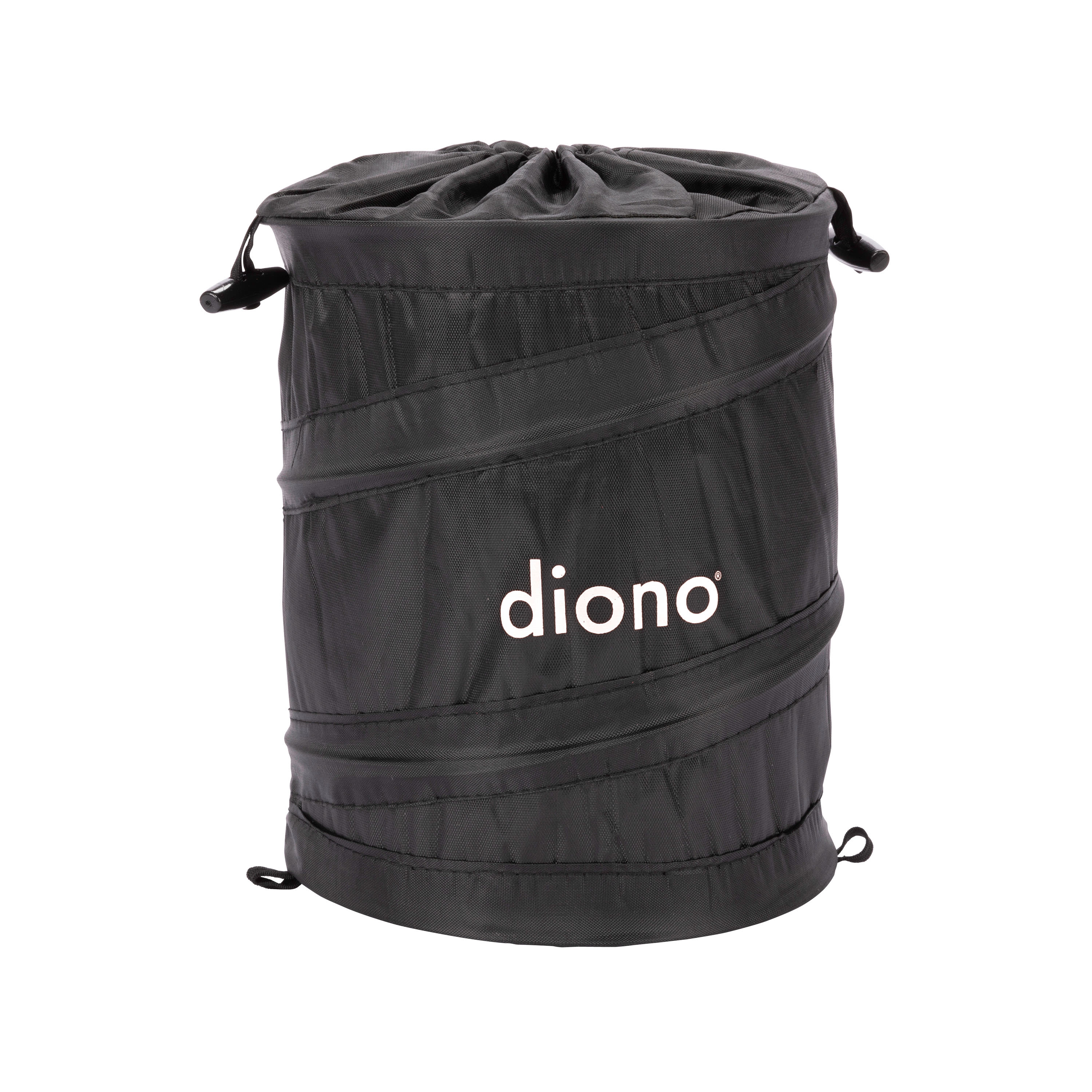 Diono Pop Up Portable Car Trash Bin Basket, Leak Proof and Water Resistant, Black - image 1 of 13