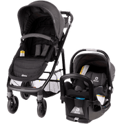 Diono Quantum 4 3-in-1 Travel System with LiteClik 30 R Infant Car Seat and Base, Gray Slate