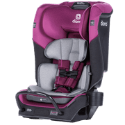 Diono Radian 3QX SafePlus All-in-One Convertible Car Seat, Slim Fit 3 Across, Pink