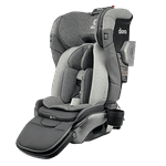Diono Radian 3QXT+ FirstClass SafePlus 4-in-1 Convertible Car Seat, Rear & Forward Facing, Safe Plus Engineering, 4 Stage Infant Protection, 10 Years 1 Car Seat, Slim Fit 3 Across, Gray Slate
