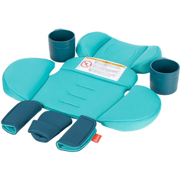 Diono Radian 3R Comfort Travel Kit, Infant Car Seat Accessory, 7-Piece Kit, Blue Razz Ice