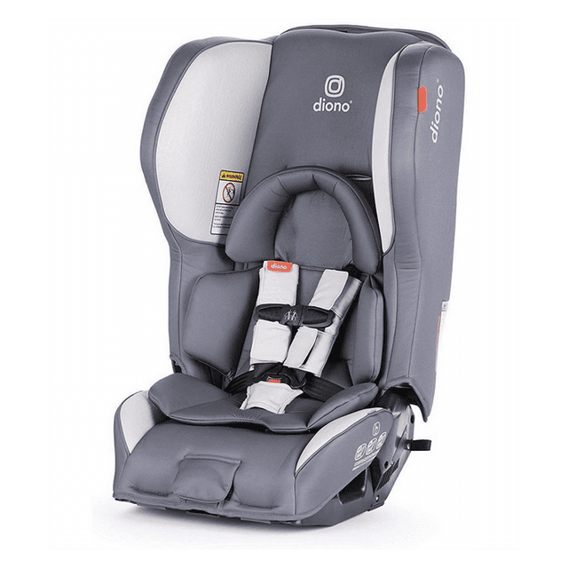 Diono Rainier 2AX Latch Convertible Car Seat, Dark Grey