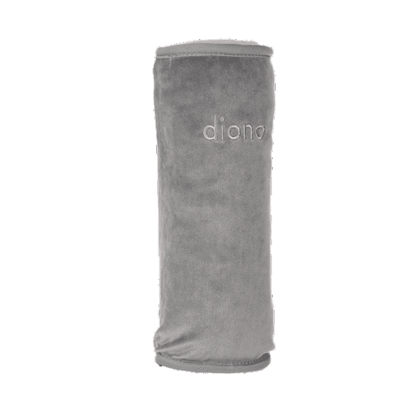 Diono Seat Belt Pillow for Kids, Super Soft Car Seat Belt Cover, Universal Fit, Gray