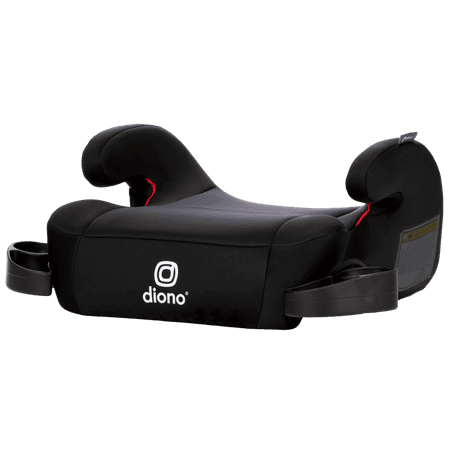Diono Solana 2, No Latch, Lightweight Backless Booster, Black