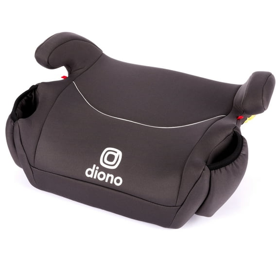Diono Solana Lightweight Backless Booster Car Seat, Charcoal