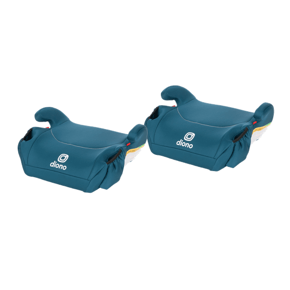 Diono Solana Pack of 2 Backless Booster Car Seats, Blue Razz Ice