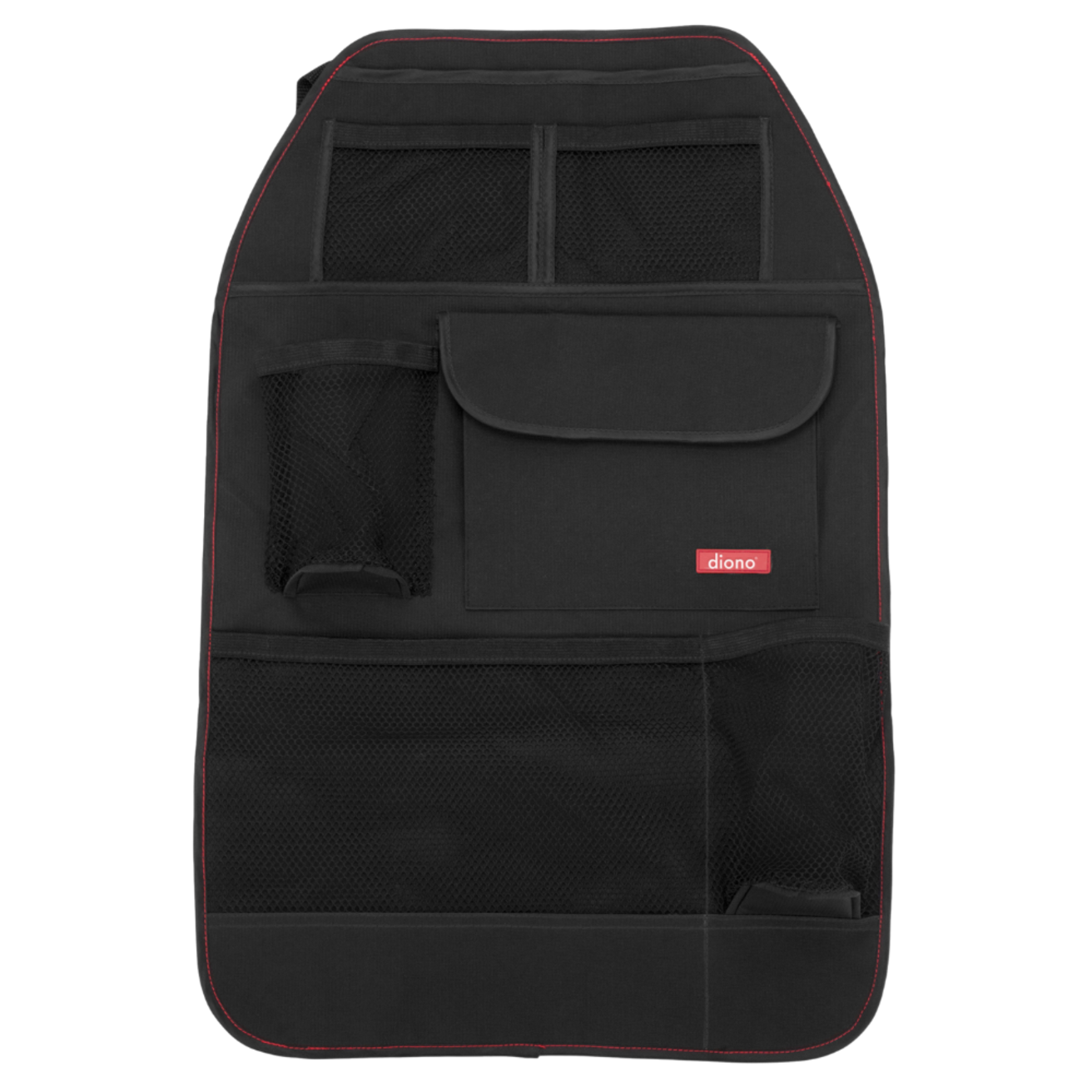 Diono Stow 'N Go 2-in-1 Back Seat Protector and Organizer, 7 Pockets, Black - image 1 of 9