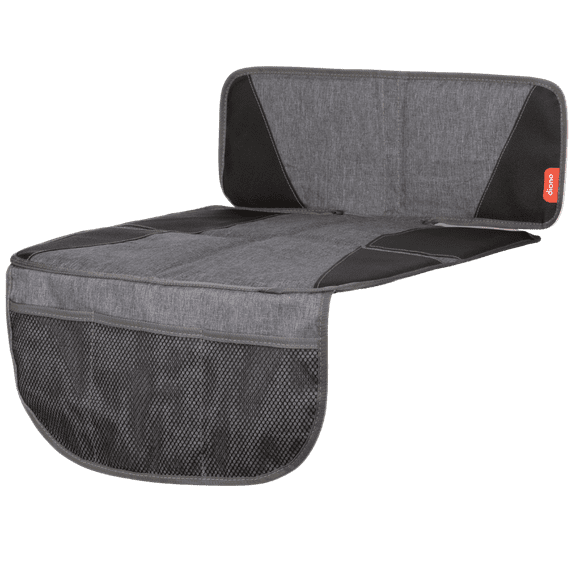 Diono Super Mat Car Seat Protector, Water Resistant, Crash Tested, Gray
