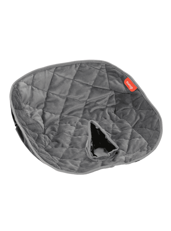 Diono Ultra Dry Seat, Car Seat Piddle Pad with Waterproof Liner, Gray