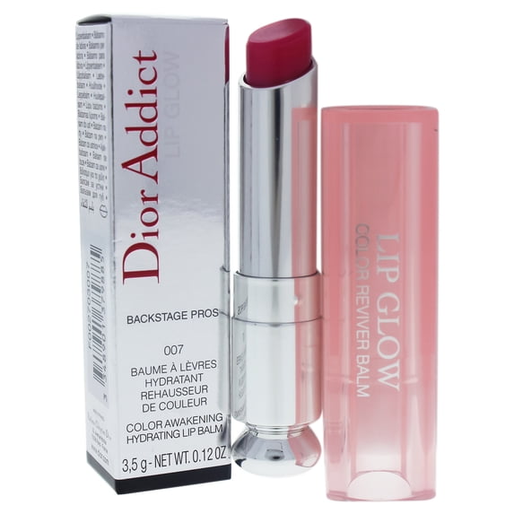 Dior Addict Lip Glow - 007 Raspberry by Christian Dior for Women - 0.12 oz Lip Balm