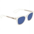 thumbnail image 1 of Dior Blue Avio Square Ladies Sunglasses DIORAMA1 SBG/KU 52, 1 of 5