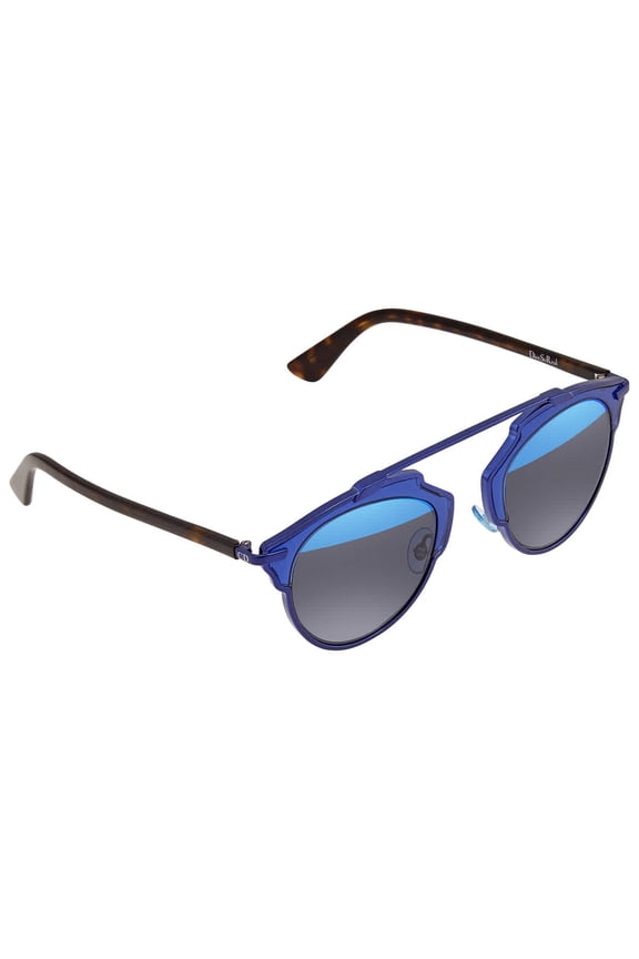 Blue Mirror Pilot Sunglasses DIORSOREAL 0KMA 48