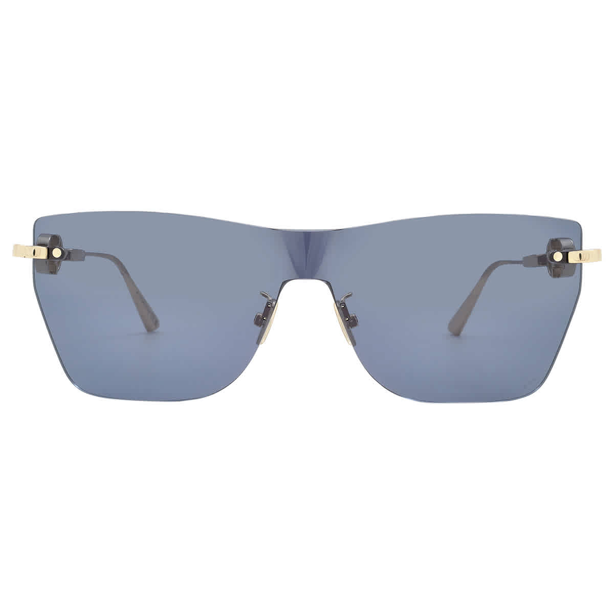 Dior Blue Shield Ladies Sunglasses CD CHAIN M3U B0B0 CD40162U 10V 00