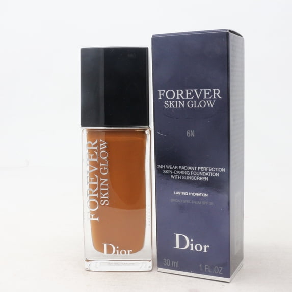 Dior Forever Skin Glow 24H Foundation 6N Neutral / Glow 1.0oz/30ml New With Box