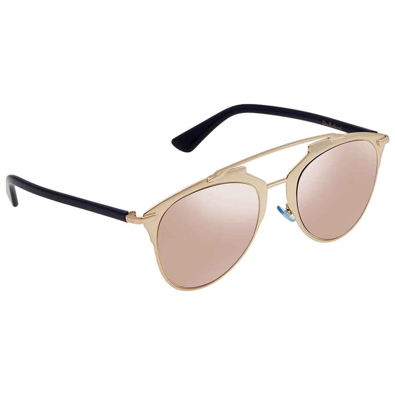 Dior Gold Gradient Pink Geometric Sunglasses DIORREFLECTED  display picture 2