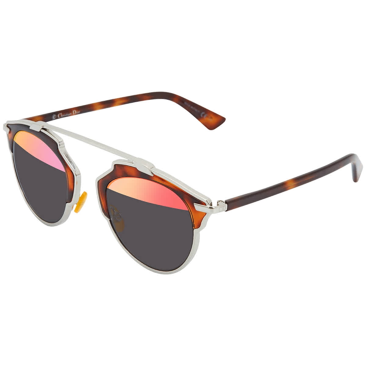 Dior SoReal mirror multi color sunglasses Dior Silver Mirror Sunglasses | TikTok main image 3