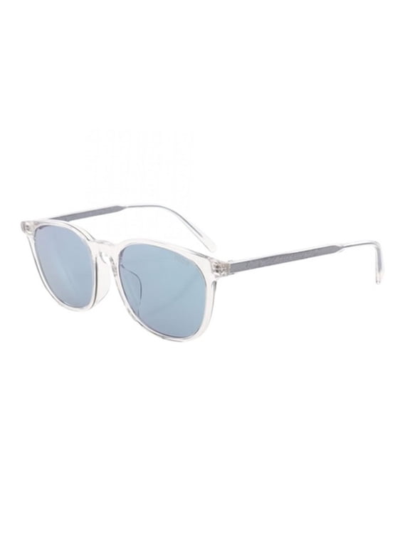 INDIOR S1F 85B7 55mm Square Sunglasses Unisex Transparent