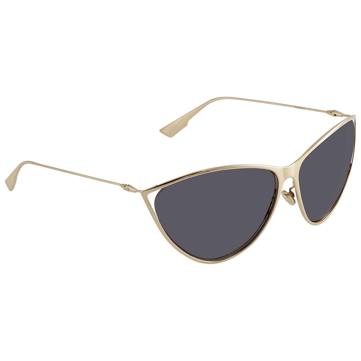Dior NewMotard Metal Womens Cat-Eye Sunglasses Gold 65mm  display picture 1