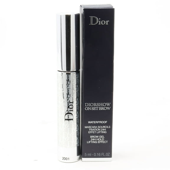 Dior On Set Brow Waterproof Mascara 00 Universal Clear 0.16oz/5ml New With Box