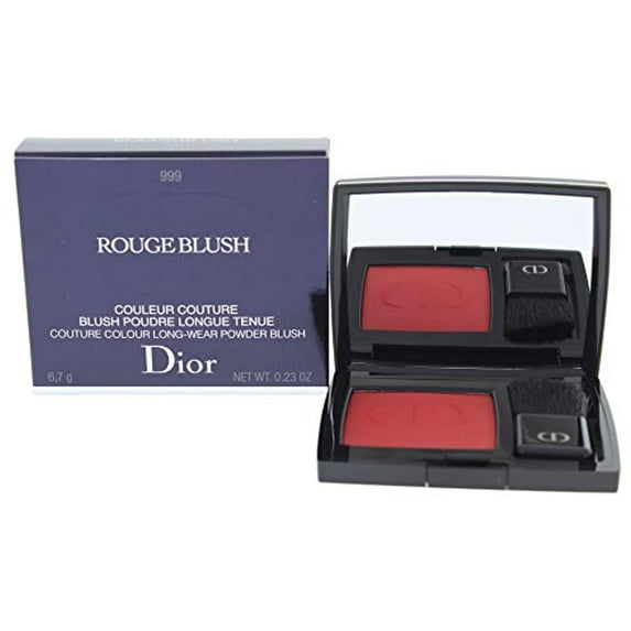 Dior Rouge Blush - 999 Satin Finish for Women, 0.23 oz