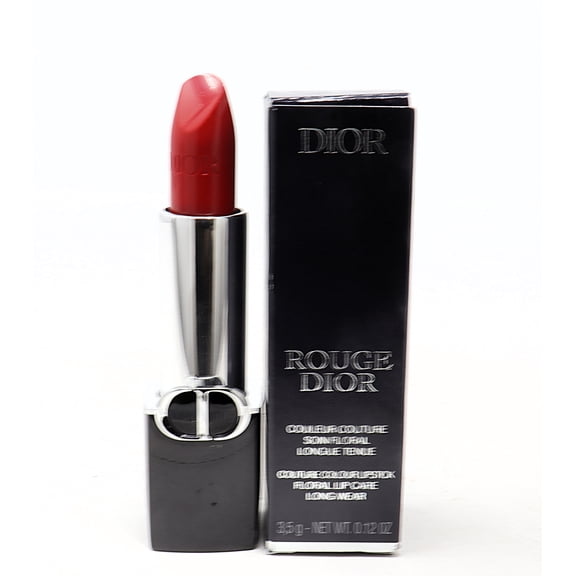Dior Rouge Dior Couture Lipstick 080 Red Smile Satin 0.12oz/3.5g New With Box