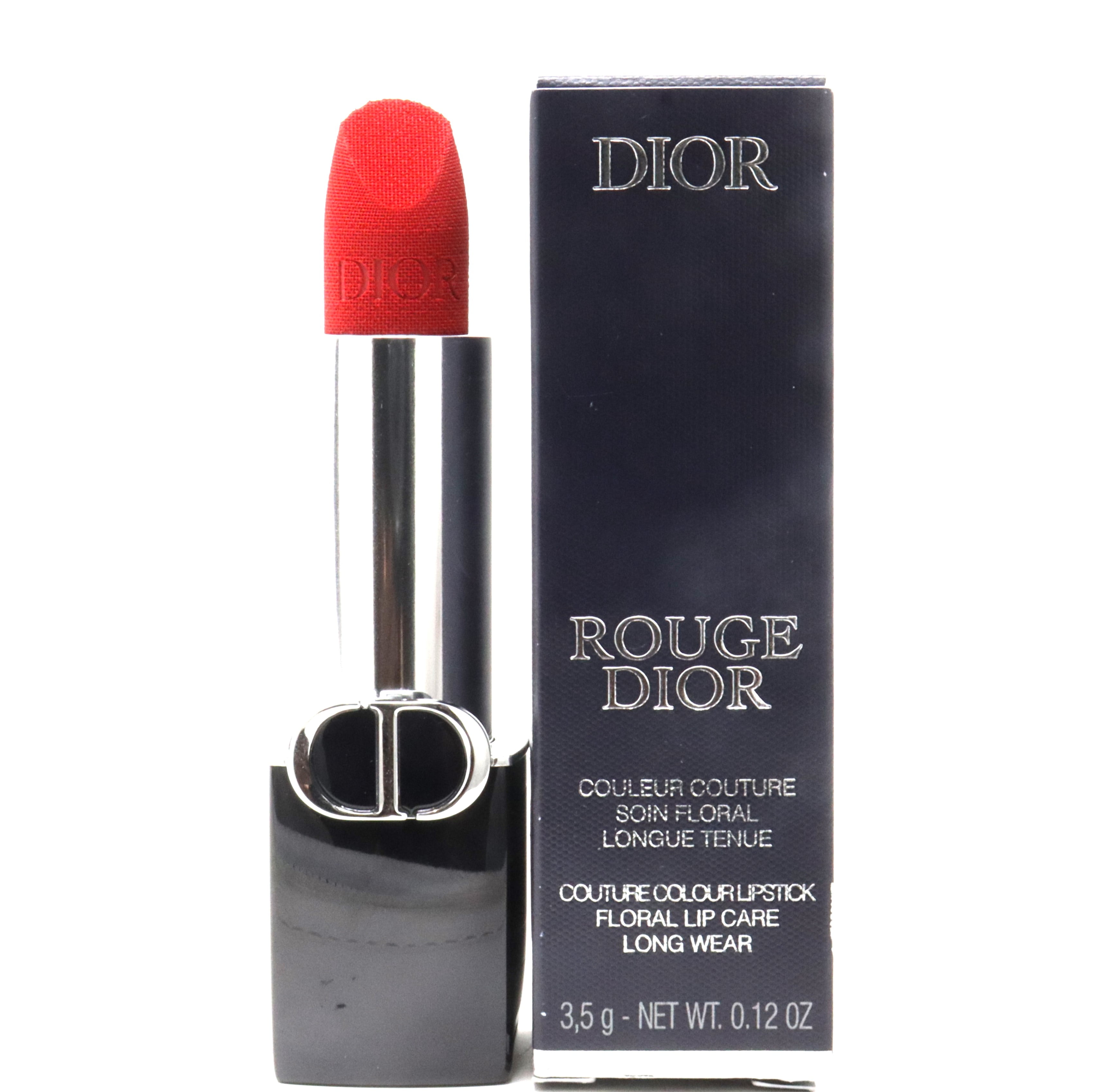 Amazon.com : Dior Rouge 999 Satin Finish Red Mini Lipstick