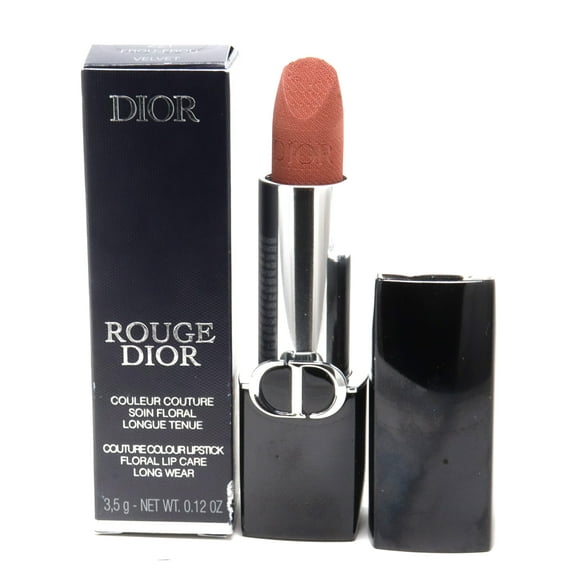 Dior Rouge Dior Refillable Lipstick 0.12oz 221 Frou-Frou Velvet New With Box