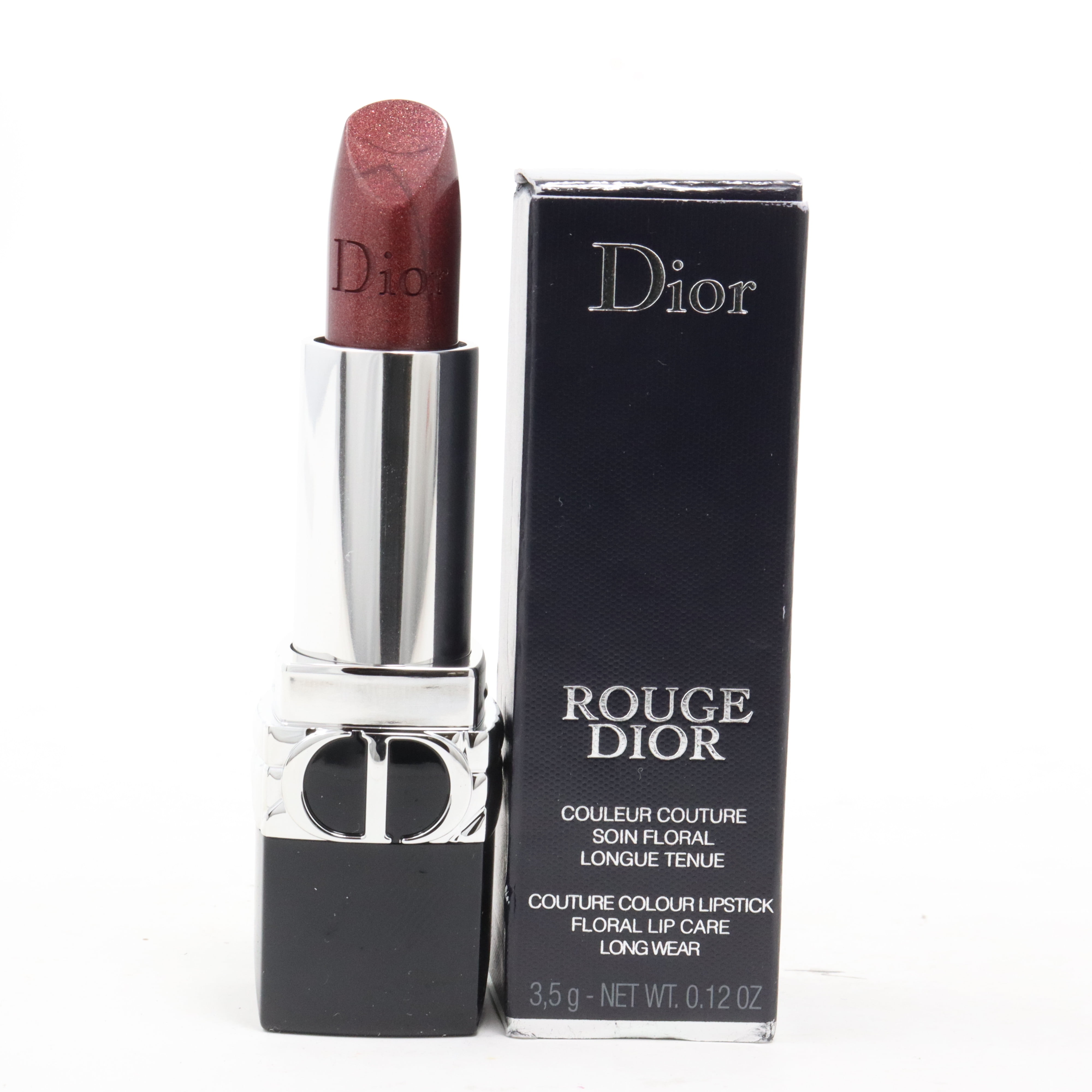 Christian Dior Miss Dior リップスティック 976 Dior Rouge Dior Refillable Lipstick, 976 Daisy Plum Metallic, 0.12