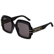 Dior Signature S1U OVERSIZED Sunglasses Black w/ Grey Lenses
