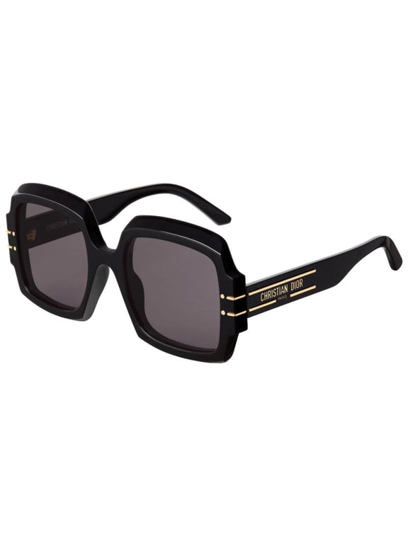 Signature S1U OVERSIZED Sunglasses Black w/ Grey Lenses