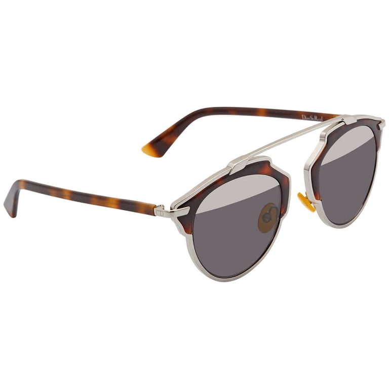 Dior Silver Frame Sunglasses with Brown Lenses DIOR Dm40019U S (54 - 19) with Brown lenses and Grey frame  main image 4