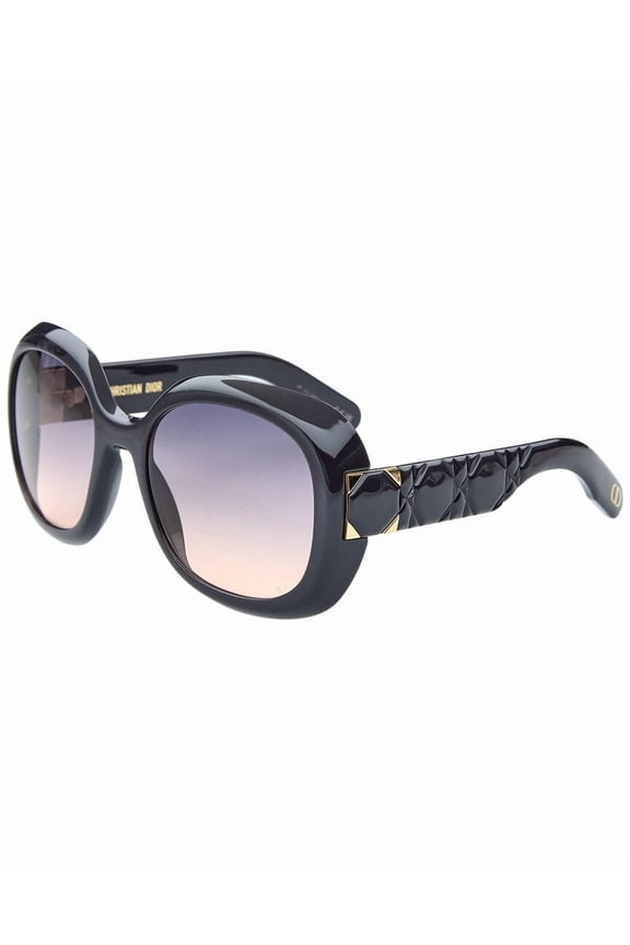 Women's CD40114I 58mm Sunglasses, Black
