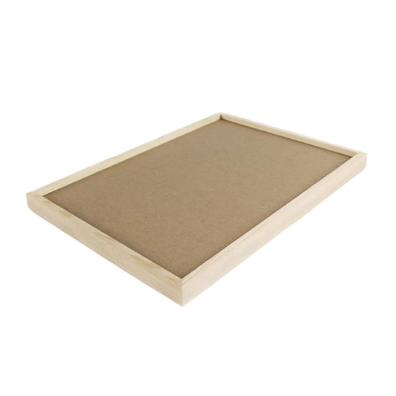 Diorama Base Board Wooden Diorama Display Board Sand Table Tray Beech Material Smooth Finish for Model Figures Assembly