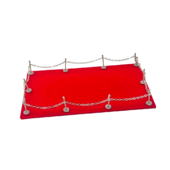 Diorama Display Stand Fence Platform Durable ABS for 1/64 Model Car Collector Room Showcase
