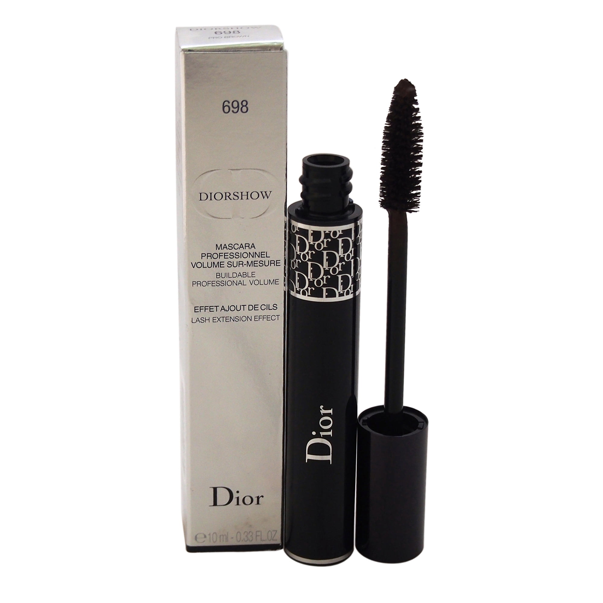Diorshow Lash Extension Effect Volume Mascara - # 698 Pro Brown by  Christian Dior for Women - 0.33 oz Mascara