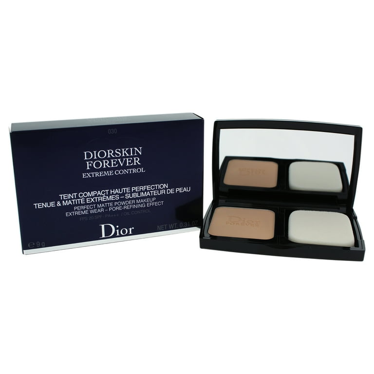Diorskin Forever Extreme Control Matte Powder Makeup SPF 20 030 Medium Beige by Christian Dior for Women 0.31 oz Foundation