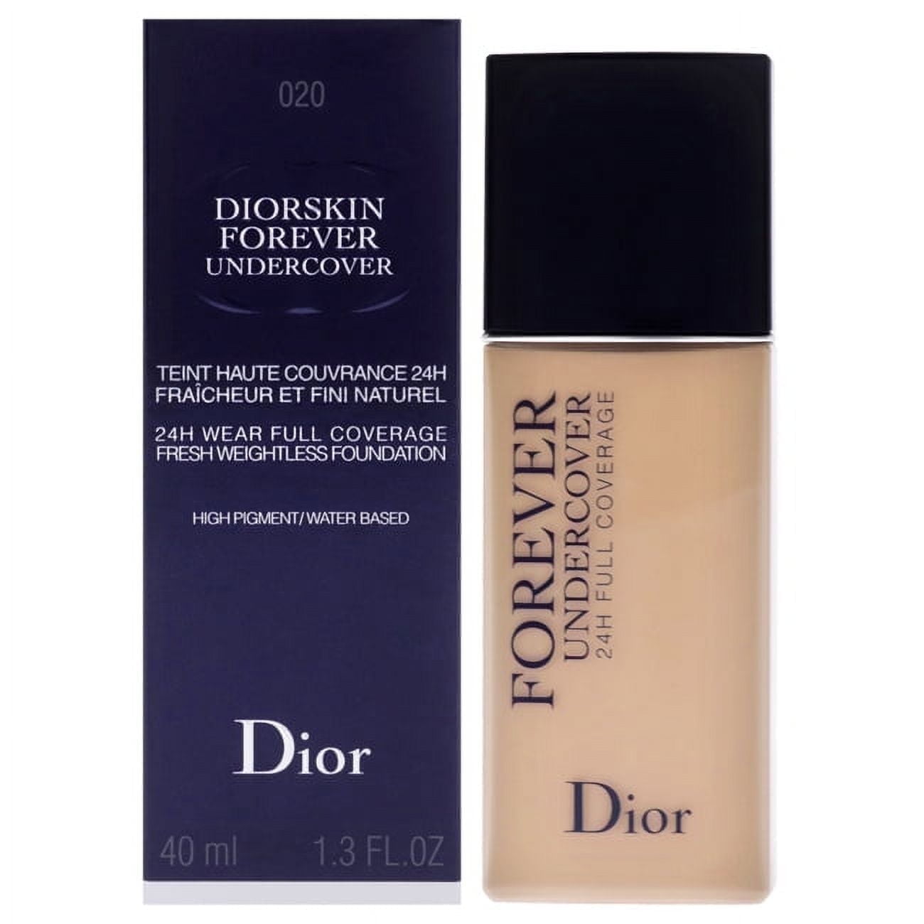 Diorskin Forever Undercover Foundation - 020 Light Beige by Christian Dior  for Women - 1.3 oz Foundation