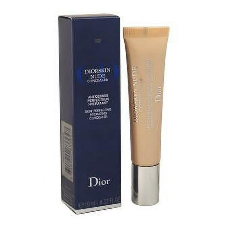 Diorskin Nude Skin Perfecting Hydrating Concealer 002 Beige by Christian Dior for Women 0.33 oz Concealer