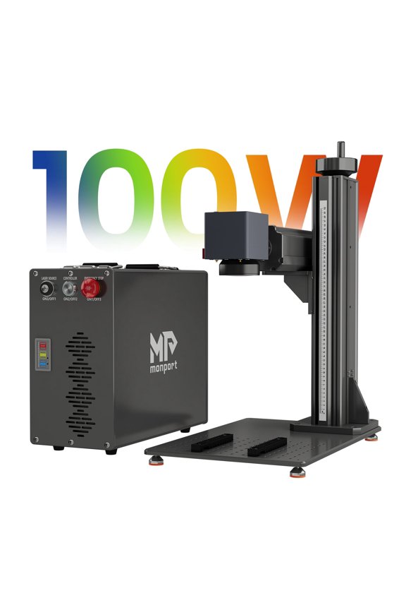 GT 100W Split MOPA Crafts Engraver & Color Marking Machine With AutoFo V19 E61