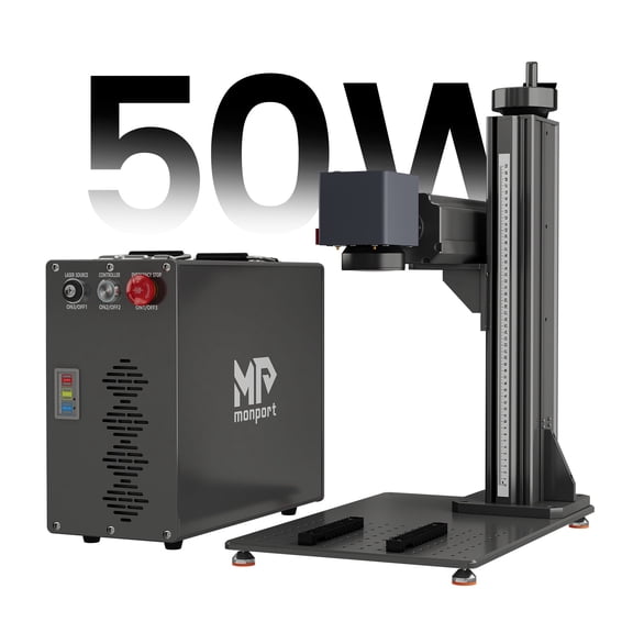 Diosmio GT 50W Split Fiber Crafts Engraver & Marking Machine With AutoFocus (7.9" x 7. J24