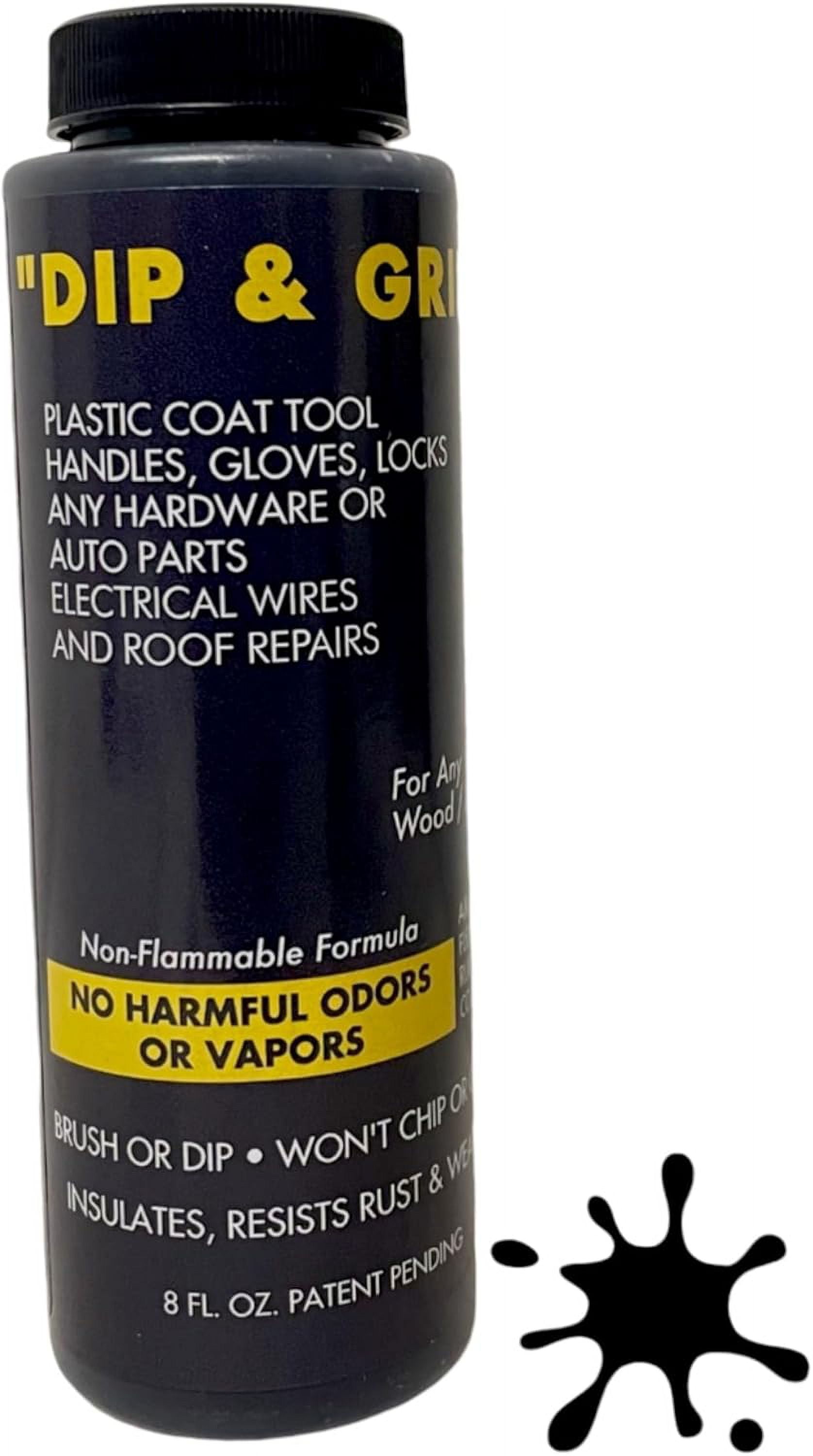 Dip And Grip (Black) Rubberized Plastic Coating Cables Resists Moisture