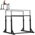Parallel Structure Bar Dip Bar 800 lbs Heavy Duty Dip Stand Adjustable Height Fitness Home Gym ...