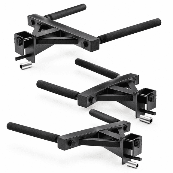 Dip Bar Attachment 2x2 Or 3x3 Power Rack - Y-shaped Steel 5mm Foam Grip 5/8" & 1" Hole Tool-freetall Station For Chest/triceps/sh
