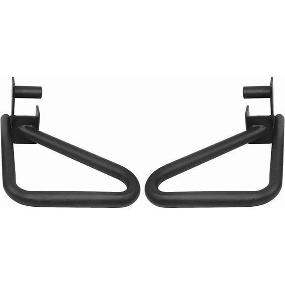 Dip Bar Attachment for Squat Rack - Multi Grip Set of 2 for Strength Training, Pull up, Push up 2x2 inch Power Cage Squat Rack - Pair