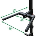 Dip Bar Station For Tricep Dips, Bodyweight Training, Calisthenics