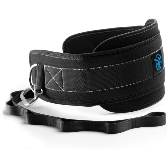 Dip Belt with Adjustable Chain or Rope for Weightlifting, Calisthenics, Crossfit, Up to 660lbs of Load - Heavy Duty Weight Belt for Pull-ups and Dips, Adapted to Every Morphology