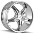 thumbnail image 1 of Dip D35 Diplomat 20x8.5 5x112/5x120 +35mm Chrome Wheel Rim, 1 of 2