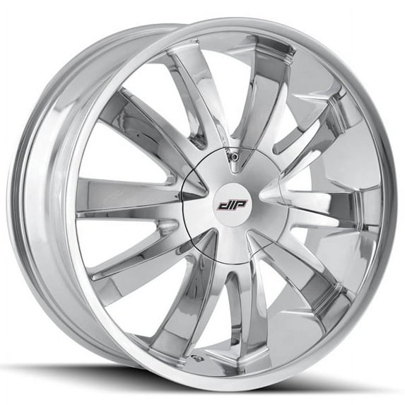 Dip D37 Edge 22x8.5 5x110/5x115 +35mm Chrome Wheel Rim