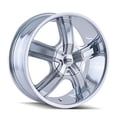 thumbnail image 1 of Dip D69-2809C 5-112, 5-120 PCD Boost Chrome Wheel, 1 of 2
